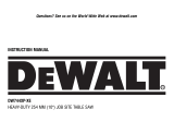 DeWalt DW744XP-XE User manual