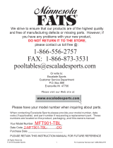Minnesota Fats MFT901-TBL Assembly Manual