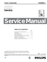 Philips SW3600/17S User manual