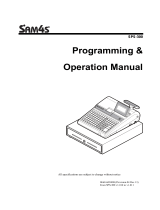 Sam4s SPS-300 Series Programming & Operation Manual