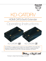 Key Digital Black Bull KD-CATDRV Rx Operating Instructions Manual