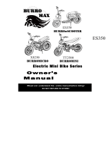 Burro Max ES350 BURROeSCOOTER Owner's manual