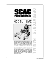 Scag Power Equipment SWZ Hydro Drive User manual