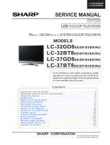 Sharp LC-32GD8EI User manual