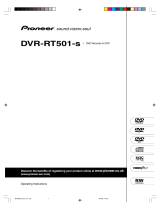 Pioneer DVR-RT501-S User manual