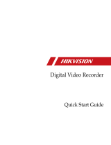 Hikvision DS-7108HUHI-K1S Quick start guide