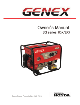 Genex SG6500EX Owner's manual