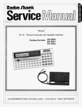 Radio Shack 26-3651 User manual