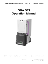 GBA ST1 Operating instructions