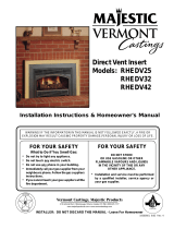 Vermont Casting RHE32 User manual