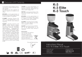 Compak K- 8 Fresh User manual