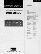 Sansui AU-517 User manual