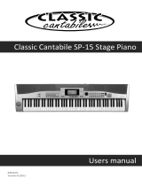 Classic Cantabile SP-15 User manual