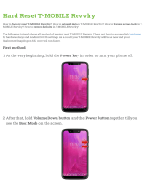 T-Mobile Revvlry User manual