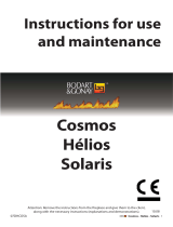BODART & GONAY COSMOS 100 Instructions For Use And Maintenance Manual