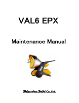 Shizuoka Seiki VAL6 EPX Series Maintenance Manual