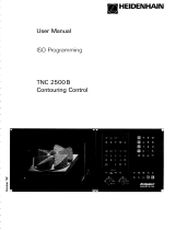 HEIDENHAIN TNC 2500B ISO User manual