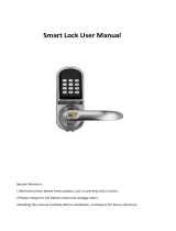 McGrath Locks MLSJ8015 User manual