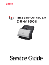 Canon imageFORMULA DR-M160II User manual