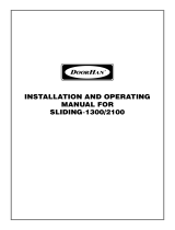 DoorHan SLIDING-2100 Installation guide