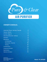 dr. Mercola Pure & Clear PC-AP2000 Owner's manual
