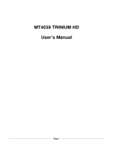 media-tech MT4039 TRINIUM HD User manual