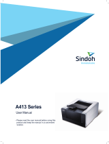 Sindoh A410 User manual