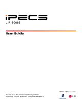 iPECS LIP-8008E User manual