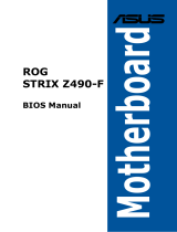 Asus ROG STRIX Z490-F GAMING Owner's manual