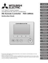 Mitsubishi Electric Mr.Slim PAR-30MAA Instruction book