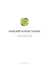 MYNEST nestCARE Activity Tracker User manual