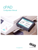 CMS cPAD Configuration manual