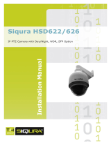 Siqura HSD622 Installation guide