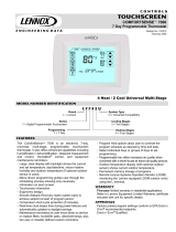 Lennox ComfortSense 7000 Series User manual