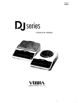 Vibra DJ-6000E Operating instructions