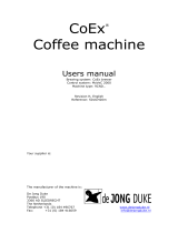 de Jong Duke COEX 9CND SERIES User manual