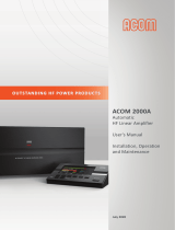 Acom 2000A User manual
