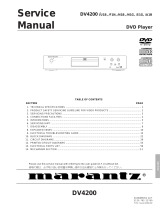 Marantz DV4200/A1B User manual