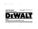 DeWalt DW788 User manual