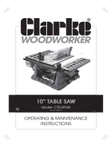 Clarke CTS10PLM User manual