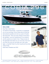 COBIA 2012 296 CC Owner's manual