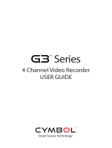 Cymbol G3 Series User manual