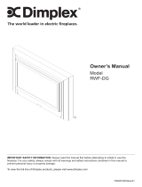 Dimplex RWF-DG Owner's manual