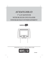 Audiovox AVXMTGHR1D User manual