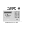 United Security Products AVD-45b User manual