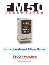 TECO FM501P5-X Instructions & User's Manual