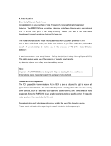 Rocky Mountain Radar QKK-D03 User manual