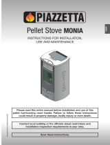 Piazzetta MONIA Instructions For Installation, Use And Maintenance Manual