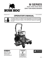 Bush Hog Zero Turn Professional Series User manual