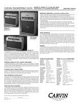CARVIN VT50 User manual